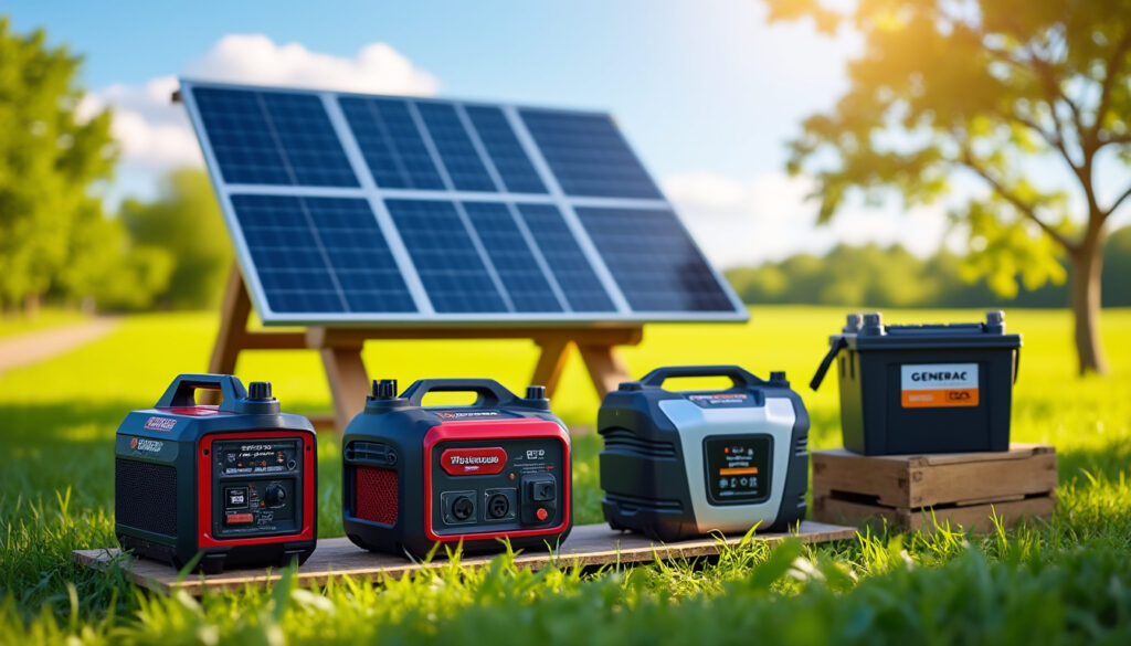 Quel groupe électrogène choisir pour recharger une batterie solaire ? 17 découvrez comment choisir le groupe électrogène idéal pour recharger efficacement votre batterie solaire. explorez les critères essentiels, les types de générateurs compatibles et les conseils pratiques pour optimiser votre installation solaire.