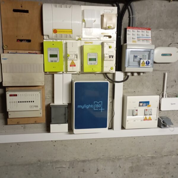7 kWc + stockage virtuelle My Light 150 + Borne IRVE My Light 68118 Hirtzbach 5/6
